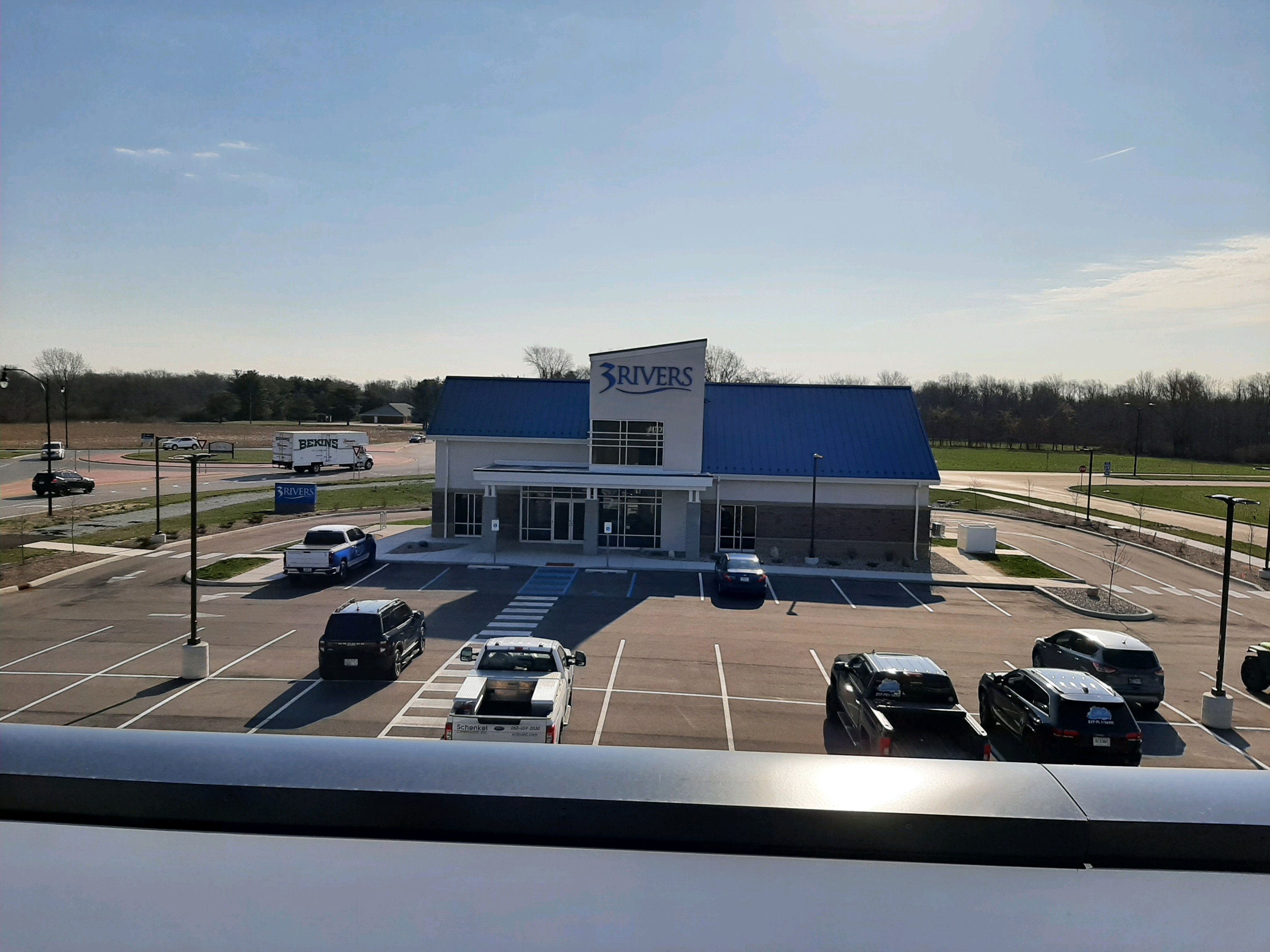 Roof View of 3Rivers Build