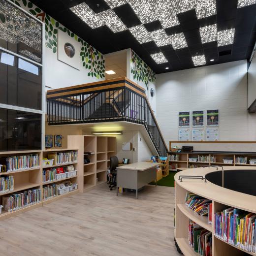 Media Center with Staircase Media Center with Staircase