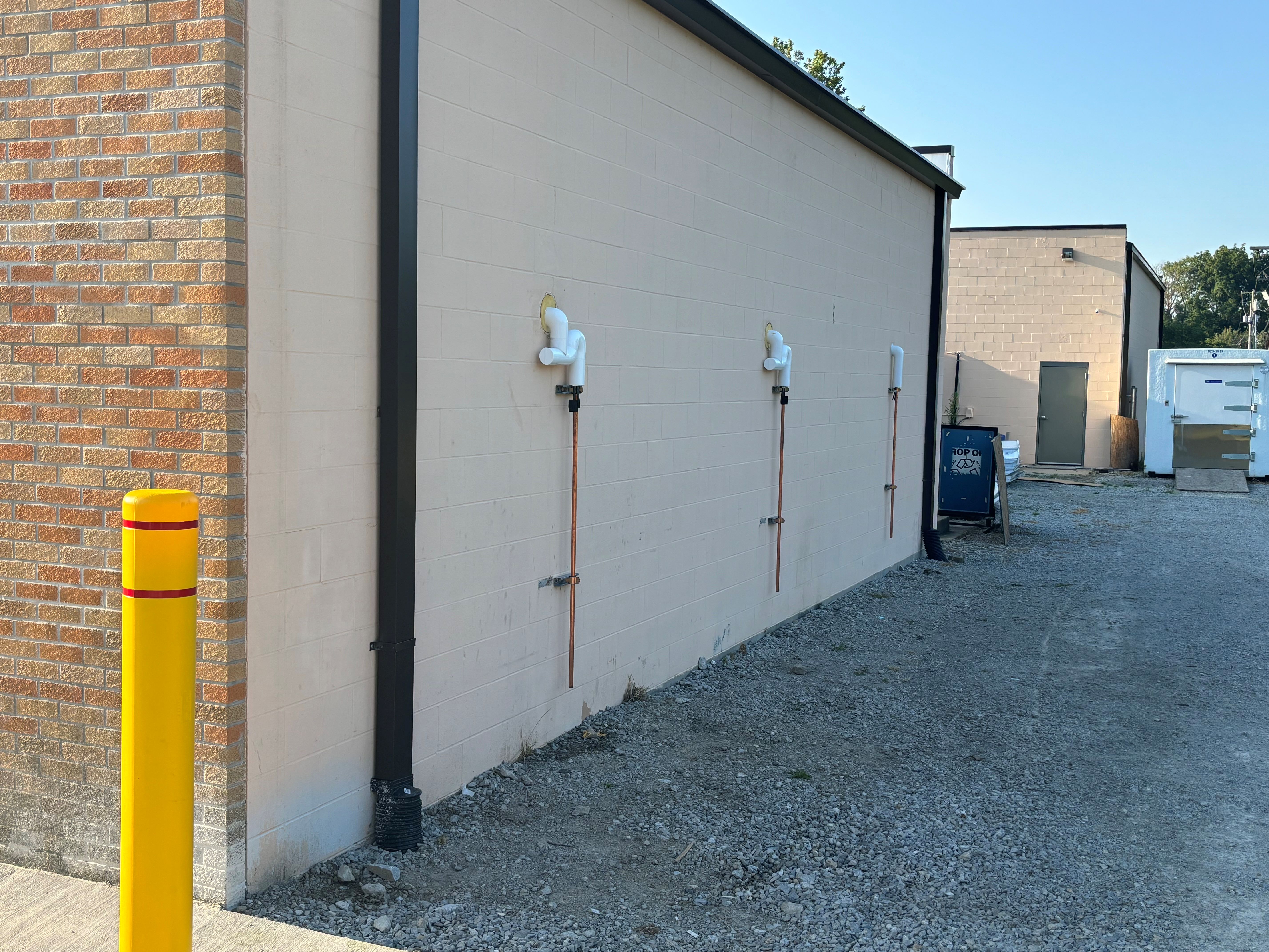 Outside Refrigeration and Freezer Upgrade