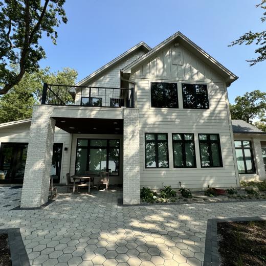 Back View of House with Patio Back View of House with Patio