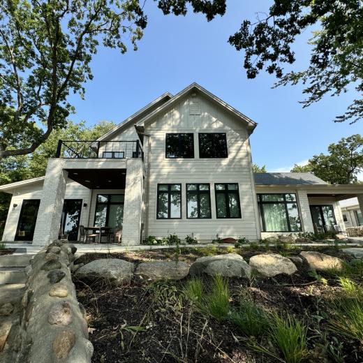 Ground View of House Ground View of House