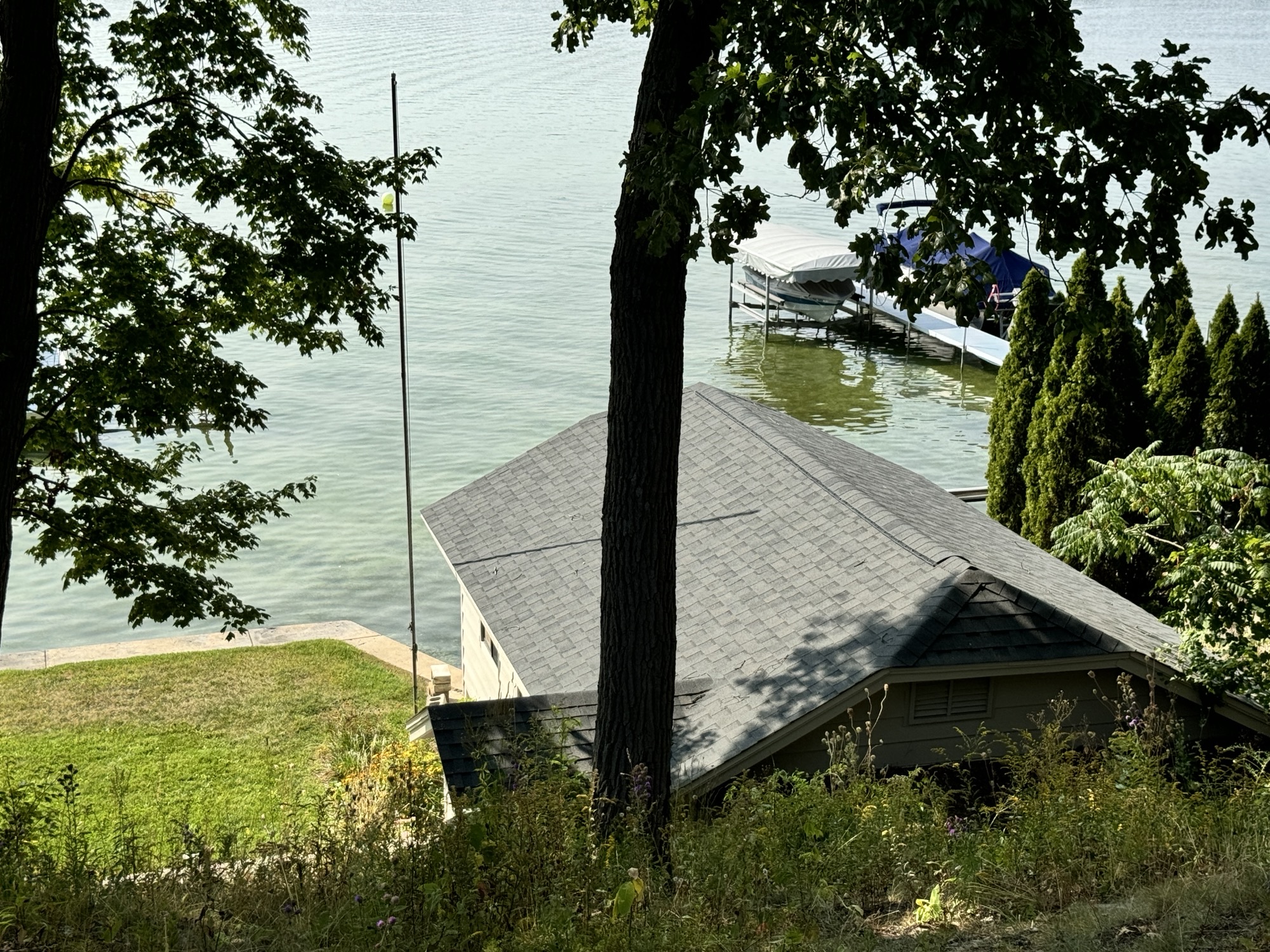 Lake View with Shed