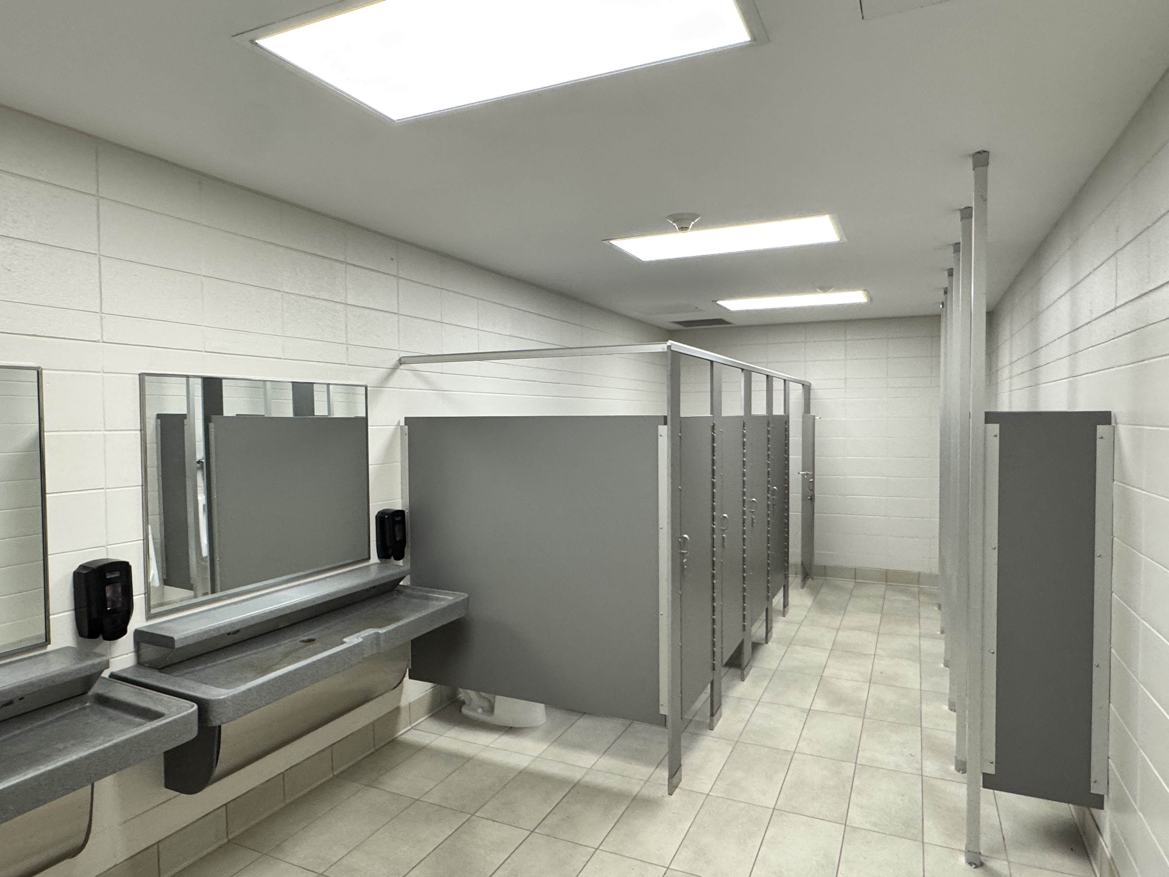 Renovated Boys Restroom