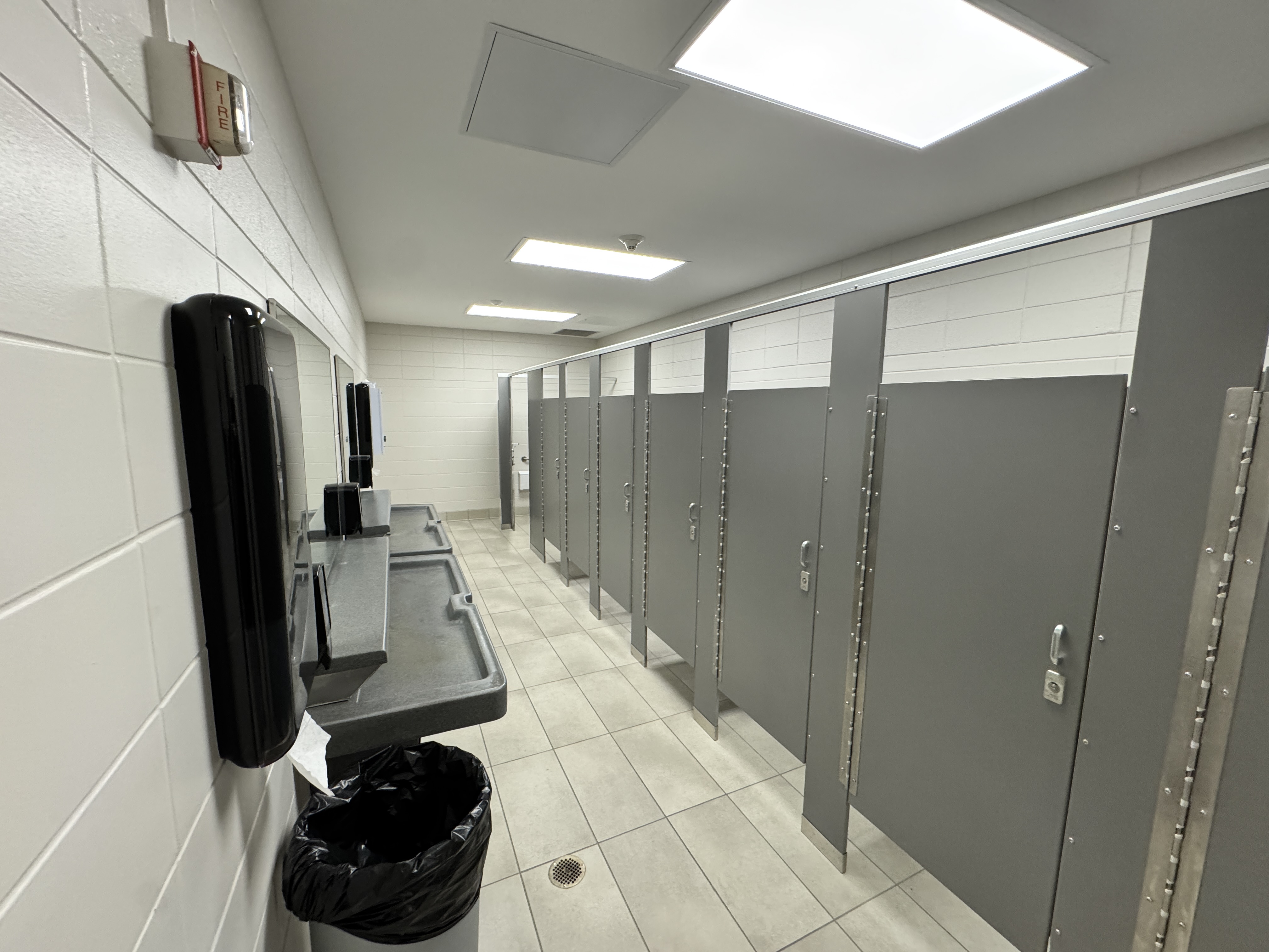 Renovated Girls Restroom