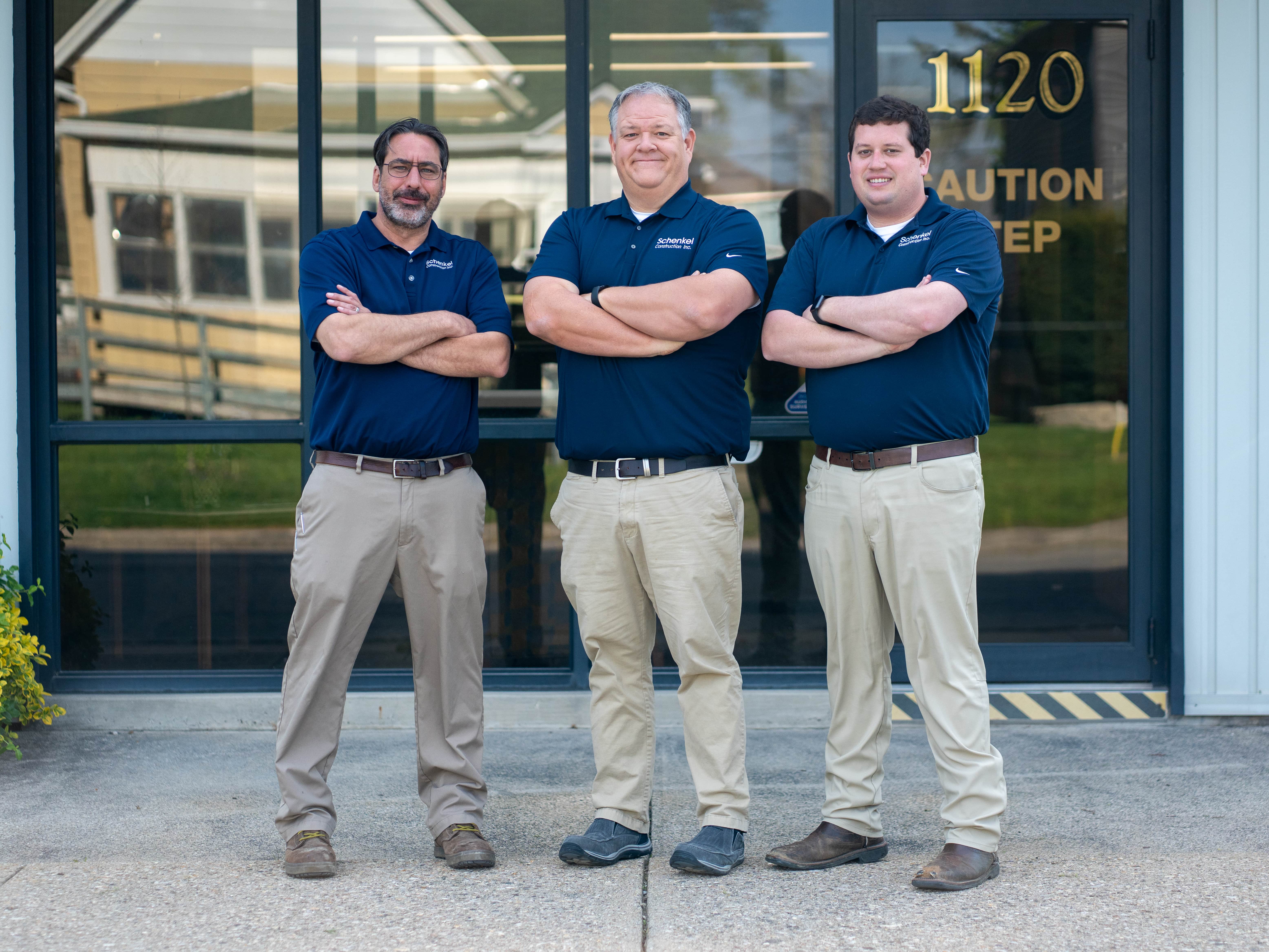 Members of Schenkel Construction's Leadership Team