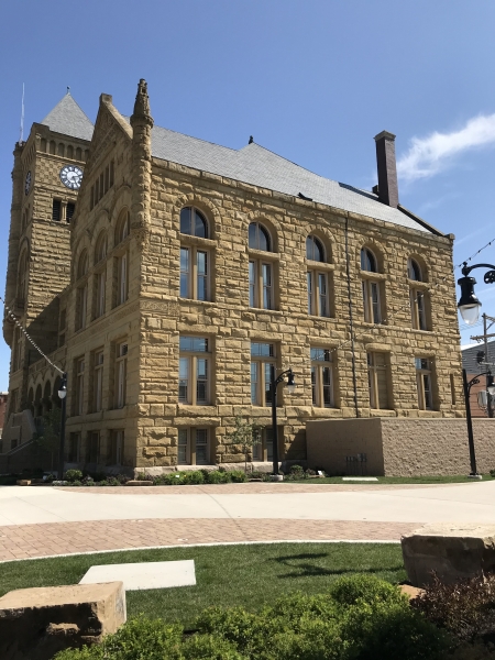 Sidewalk View of Building