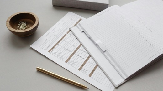 Documents Prepped for a Meeting