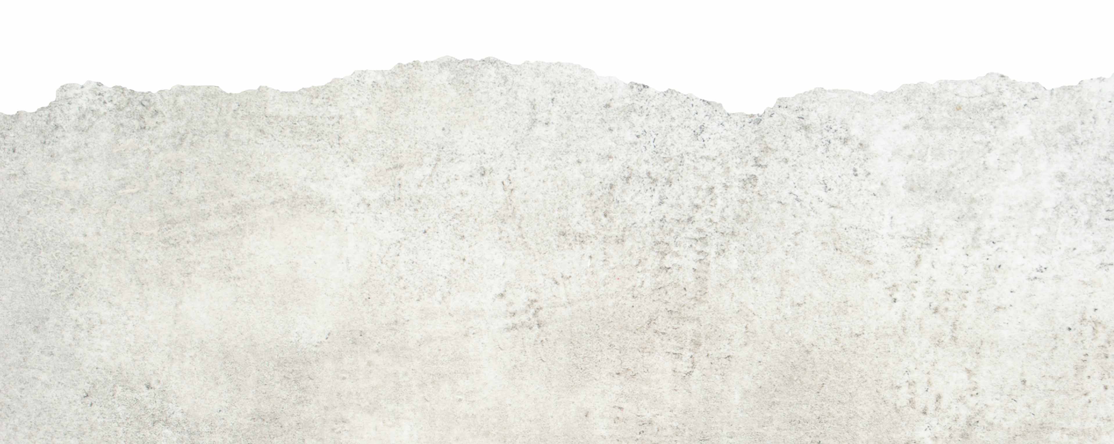 A concrete texture background with an uneven edge for the top.